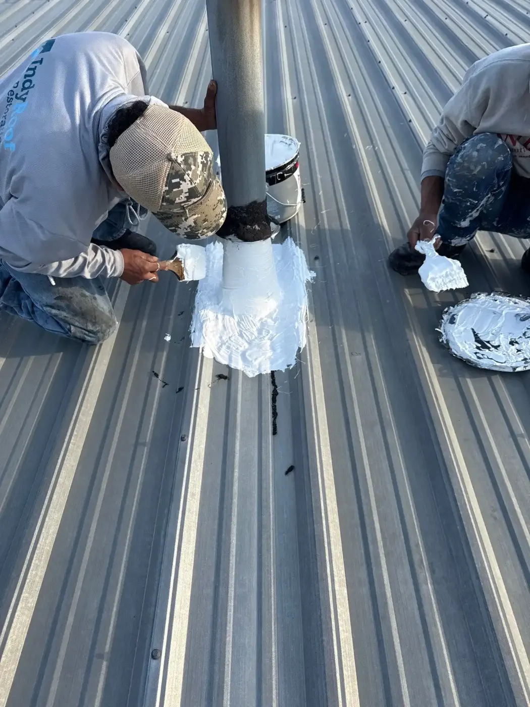 Membrane repair completed in Shadeland