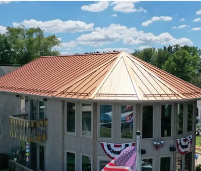 Flashing and seam work in Shadeland